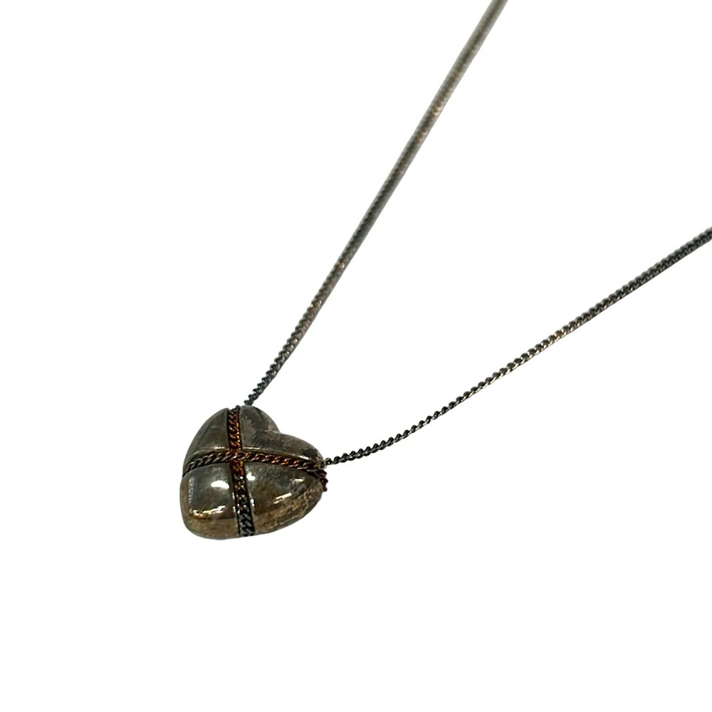 Tiffany&Co. Chain Cross Heart Silver #343753T58B